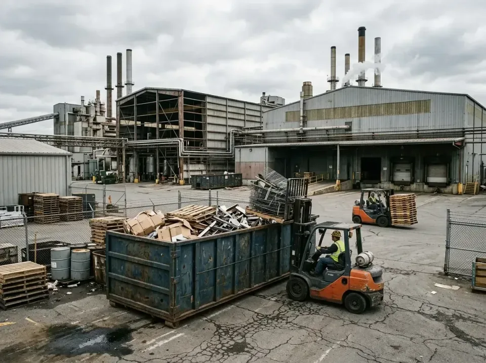 industrial-factory-scrap-conta-003 — frequently asked questions, Cheap Roll-off Dumpster Rentals in Berne, IN
